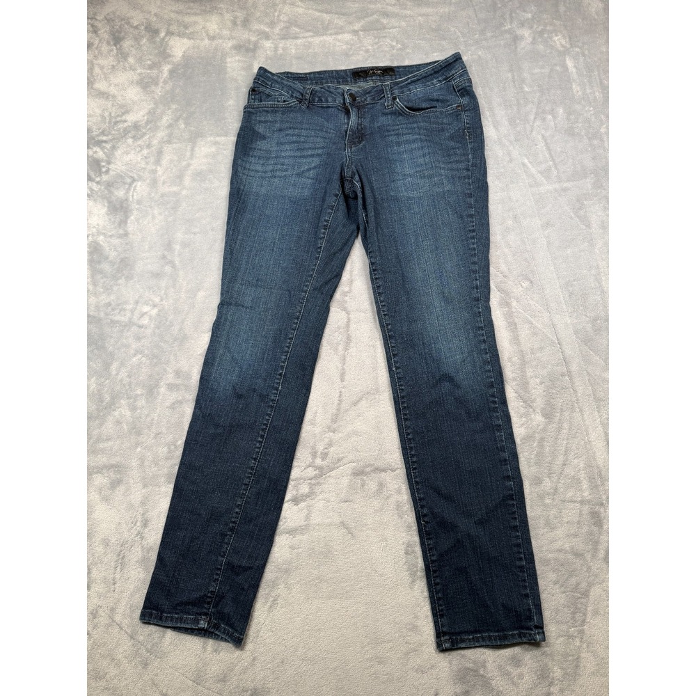 Jessica Simpson Forever Skinny Jeans Womens 31 Blue Dark Wash JSB20103V-ASW
